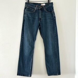 Wrangler Jeans Men’s 30x30 Blue Denim Relaxed Boot Cut Cowboy Western Classic